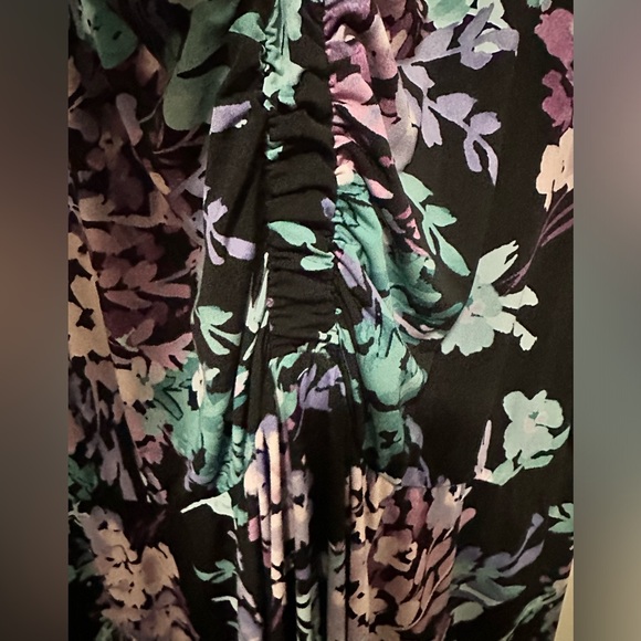 Torrid Midi Studio knit ruched front dress size 4 - Picture 9 of 9